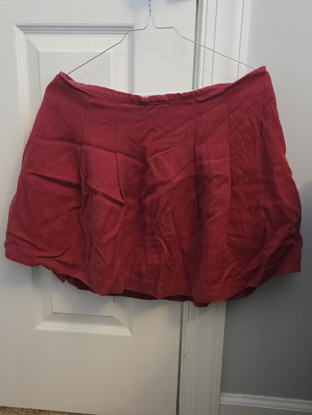 Burgundy Skort